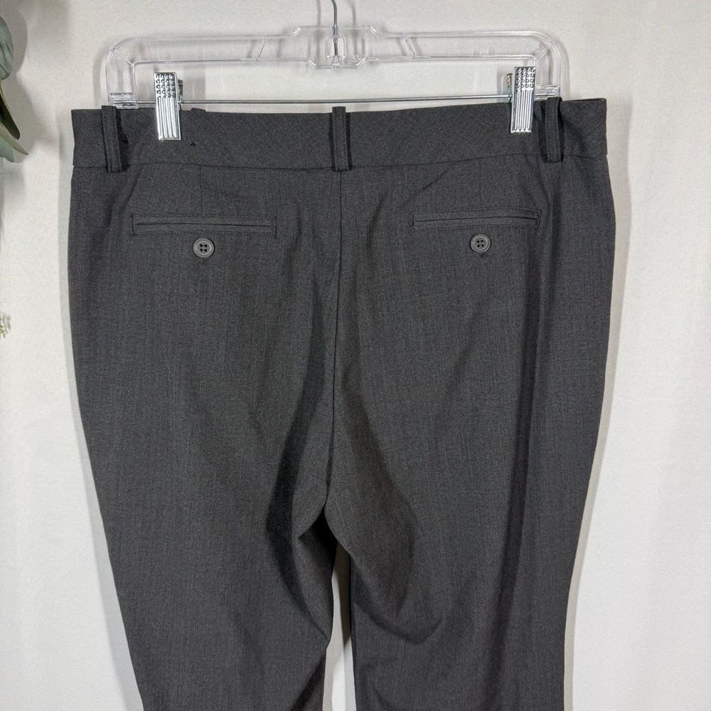 Worthington | Modern Fit Dark Gray Trousers Dress Pants Slacks Women's Size 12PS - Picture 8 of 16